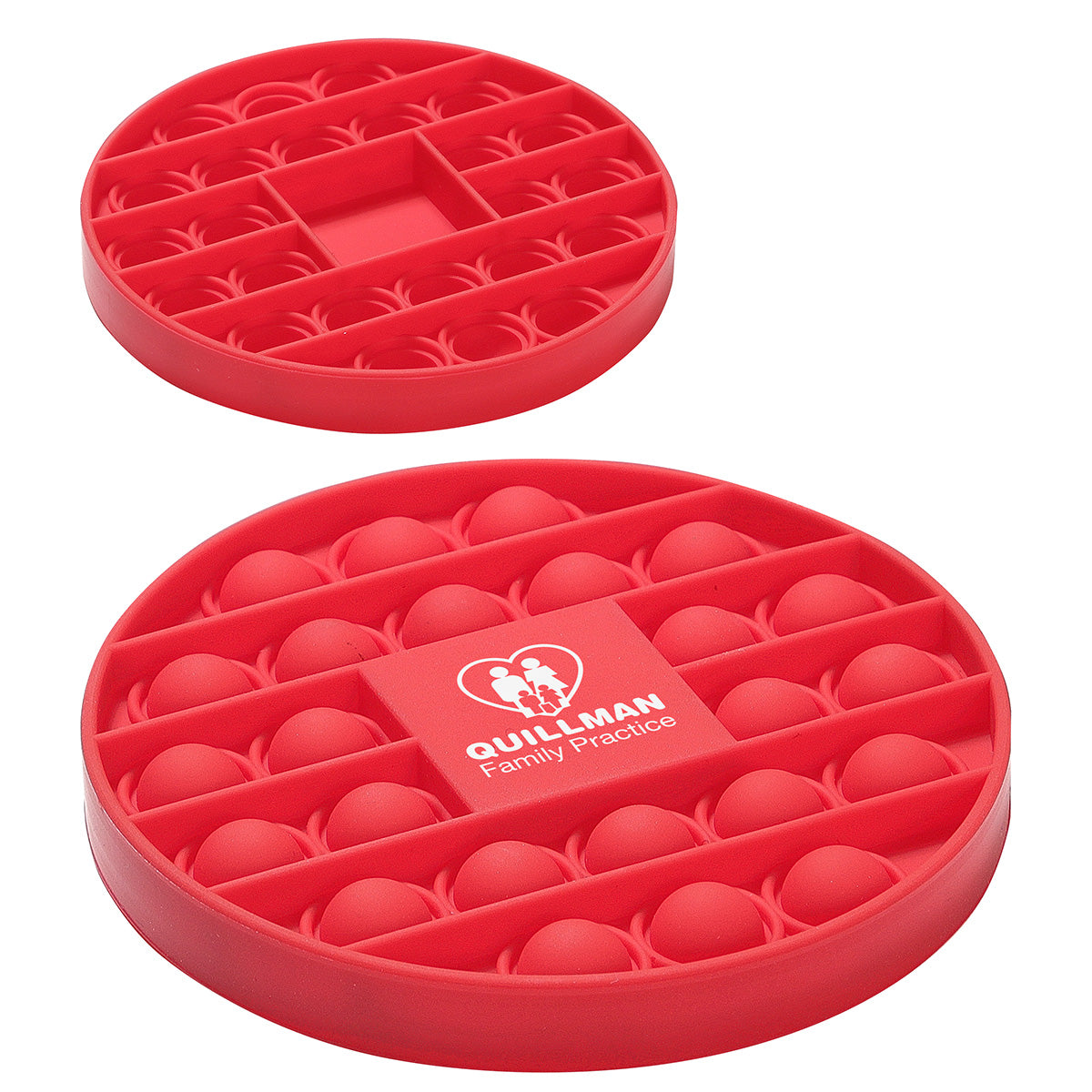 Custom logo Push Pop Round Bubble Game