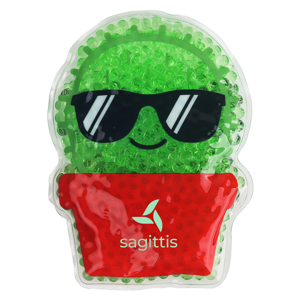Custom logo Cactus Aqua Pearls™ Hot/Cold Pack