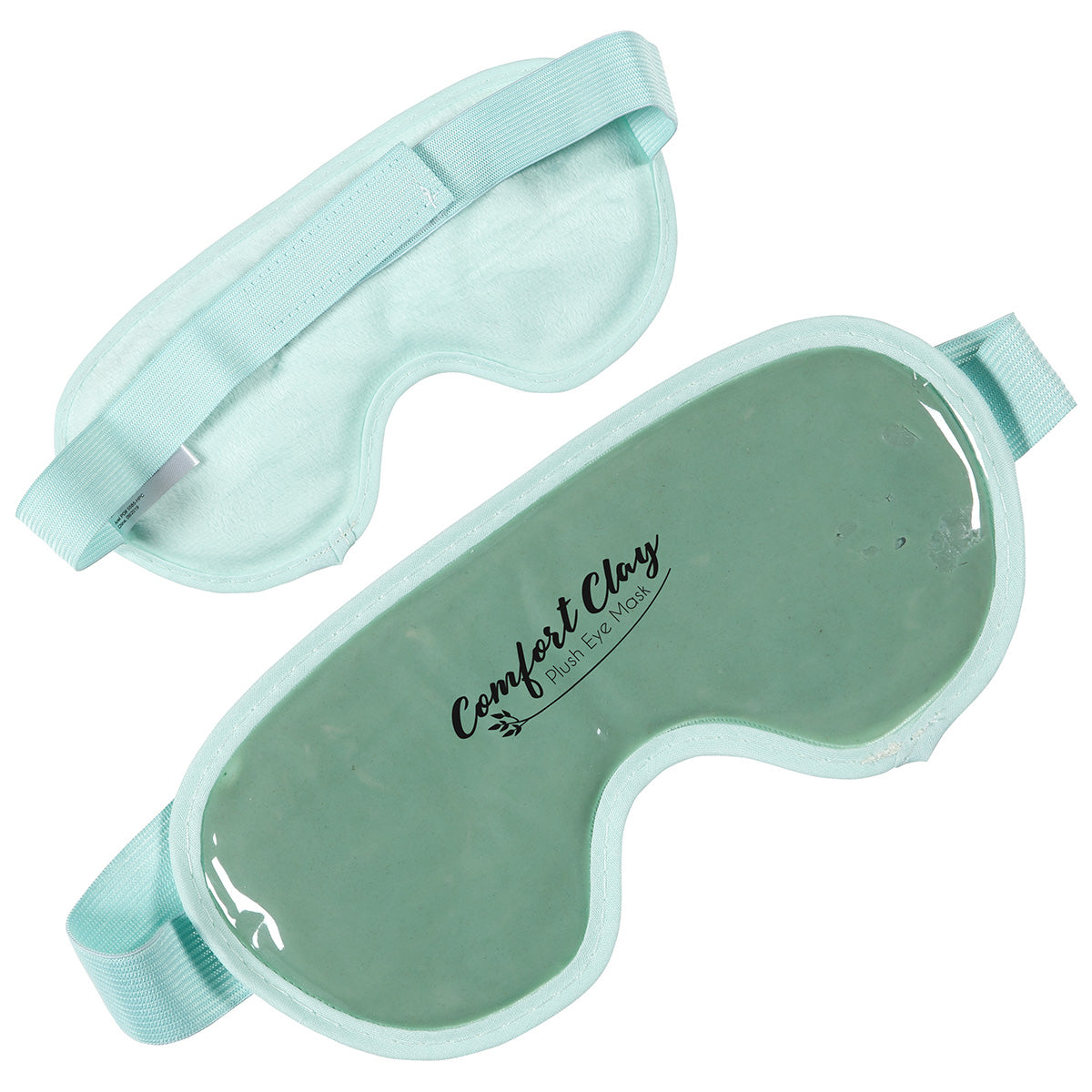 Custom logo ComfortClay® Plush Eye Mask