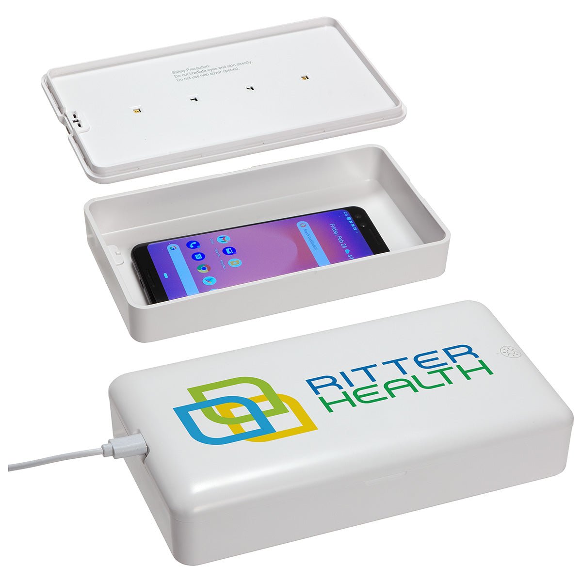 Custom logo Easy-Clean UV-C Chamber