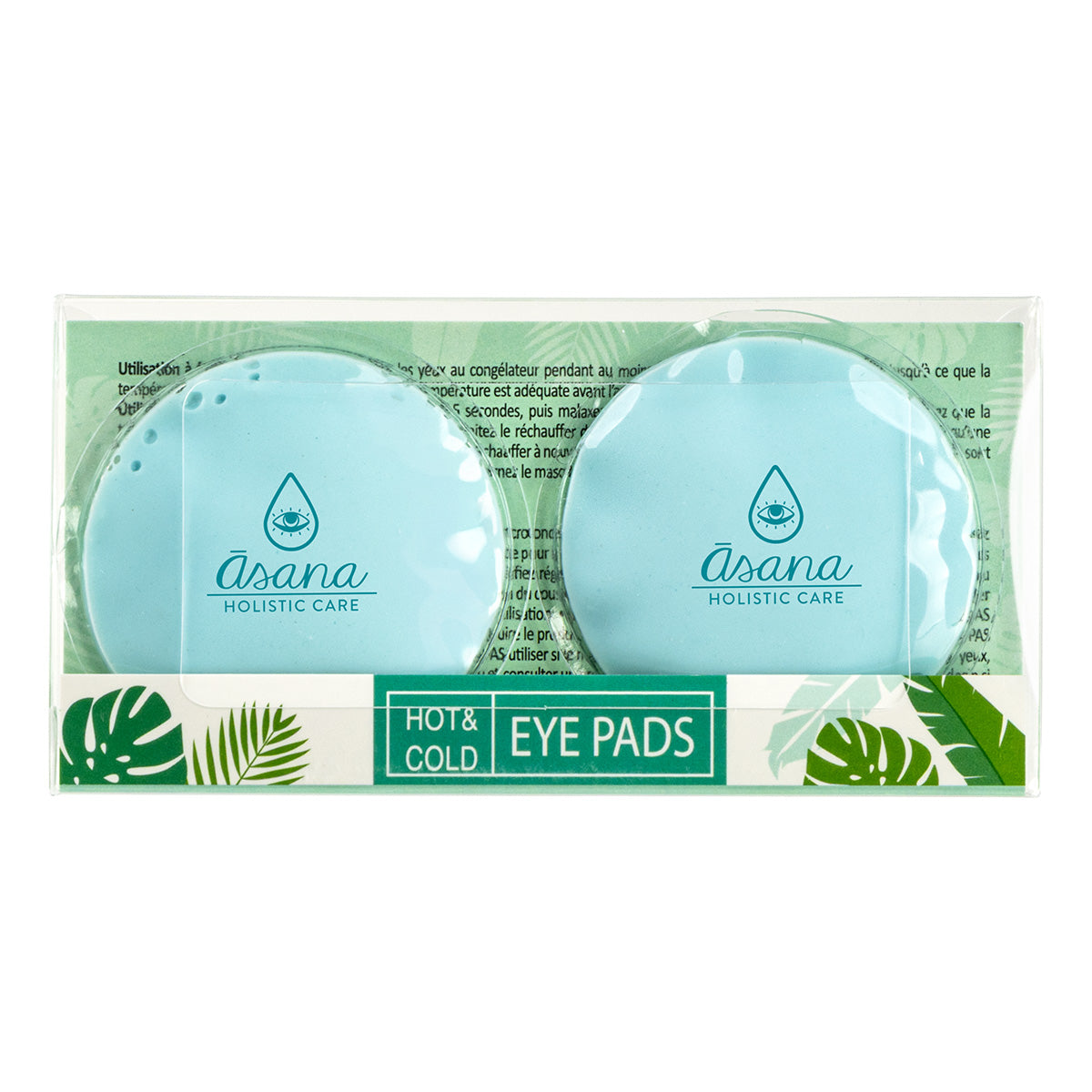 Custom logo ComfortClay® Hot/Cold Eye Pads - Set of 2