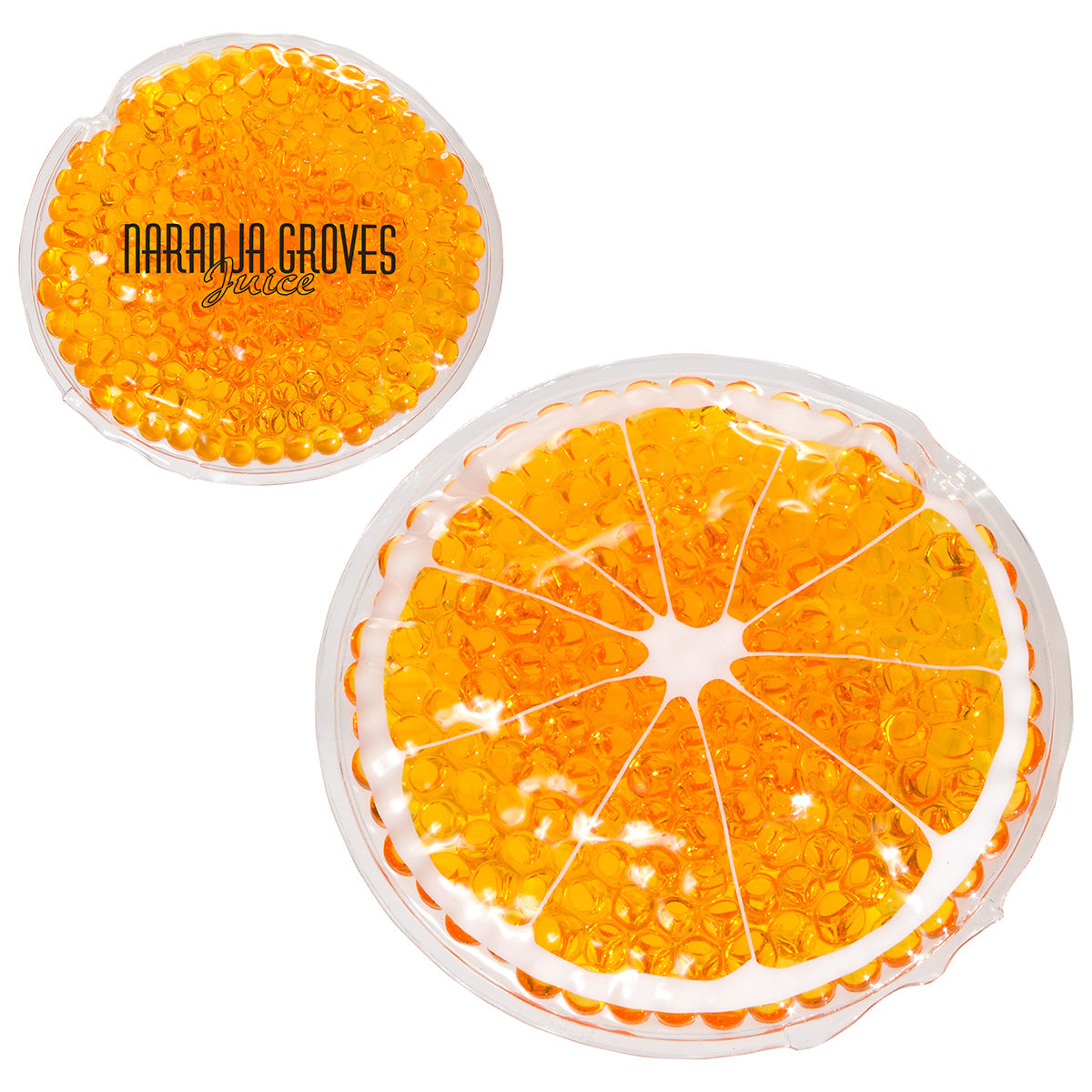 Custom logo Orange Hot/Cold Pack