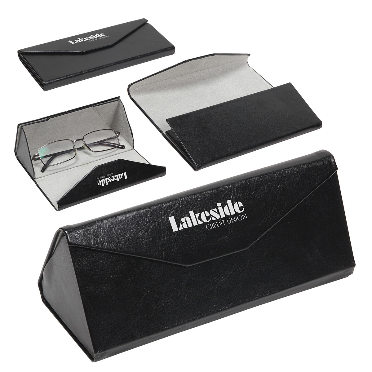 Custom logo Eyeglasses & More Quick-Collapse Case