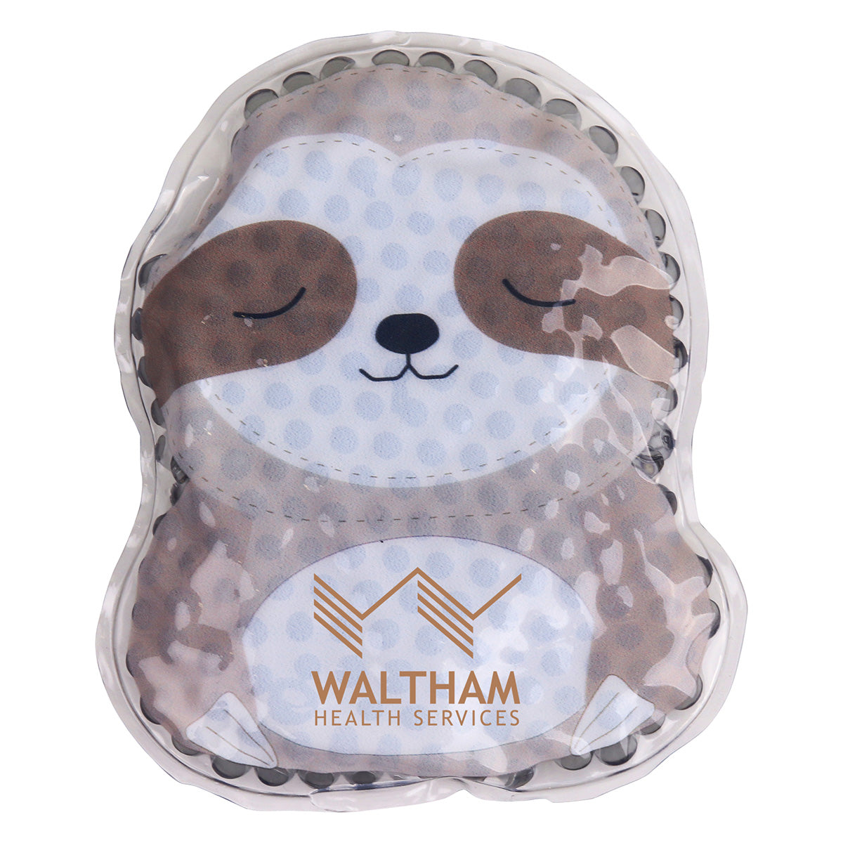 Custom logo Sloth Aqua Pearls™ Hot/Cold Pack