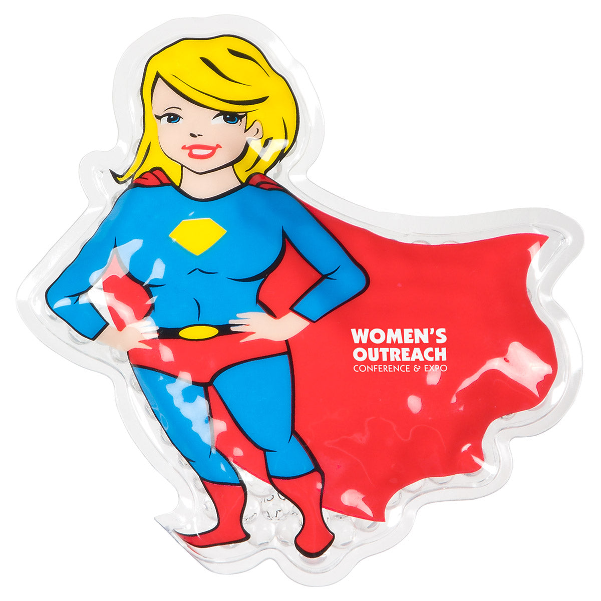 Custom logo Super Heroine Hot/Cold Pack