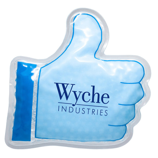 Custom logo Thumbs Up Hot/Cold Pack