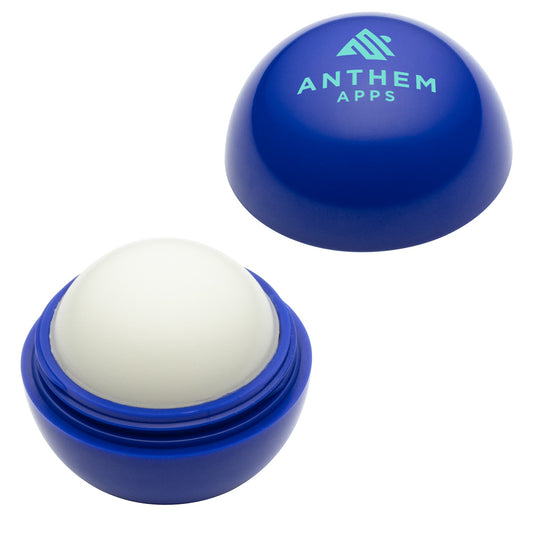 Custom logo Well-Rounded Convex Lip Balm