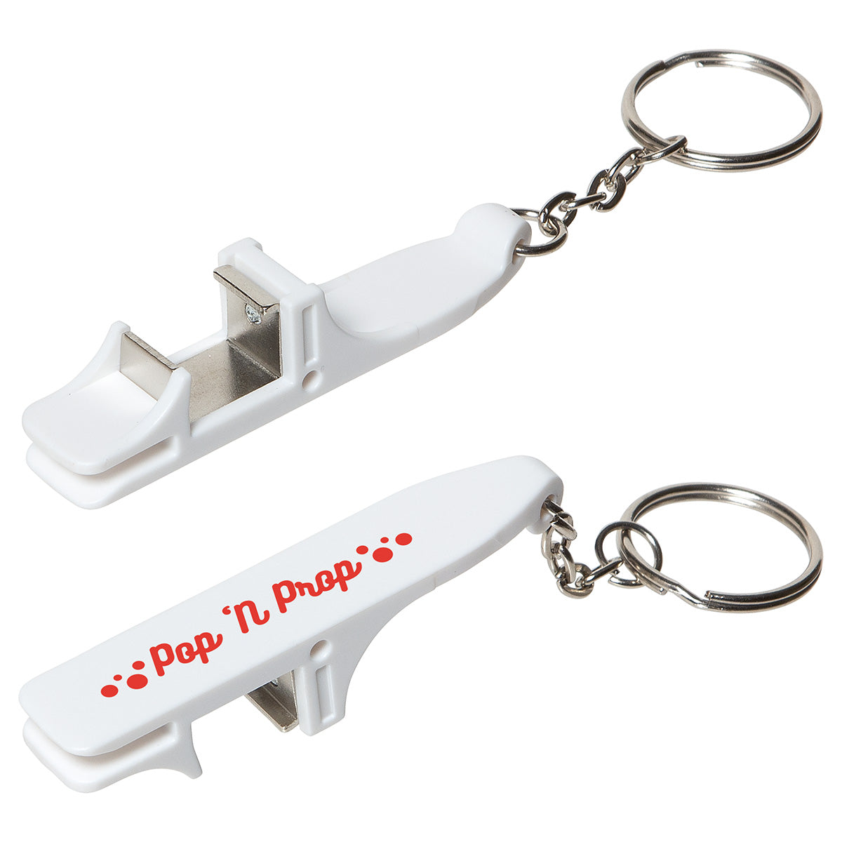 Custom logo Pop 'N Prop Bottle Opener With Phone Stand