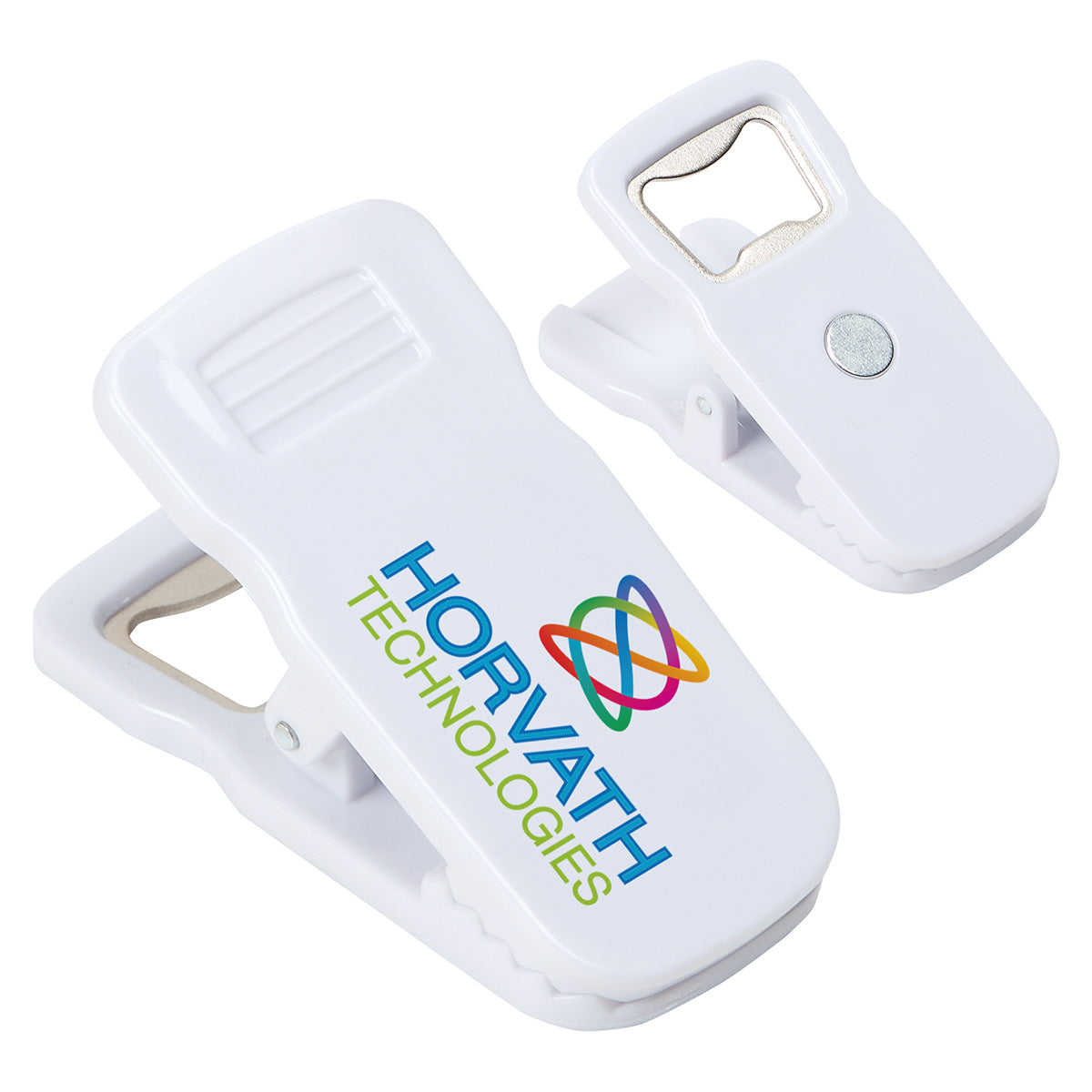 Custom logo Clip It Bottle Opener