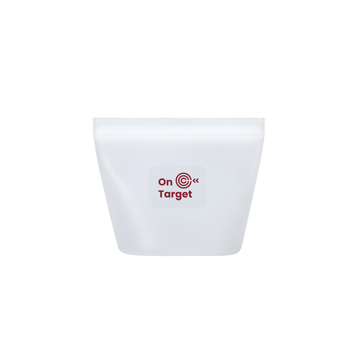 Custom logo FreshKeep Platinum Silicone 8-1/2 fl oz Leakproof Food Storage Pouch
