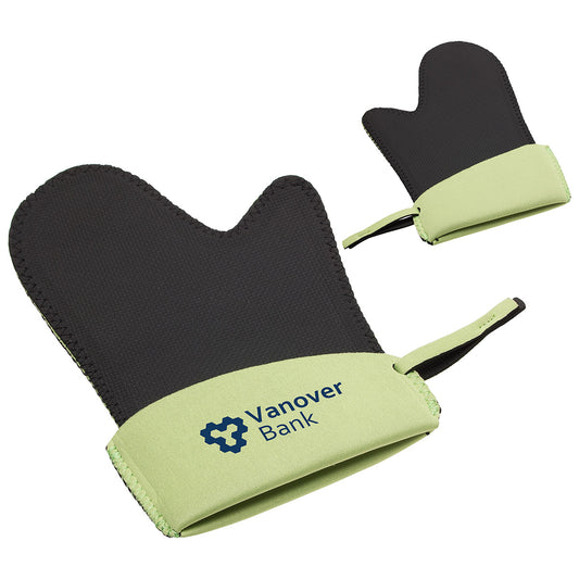 Custom logo Grip-It Neoprene Oven Mitt