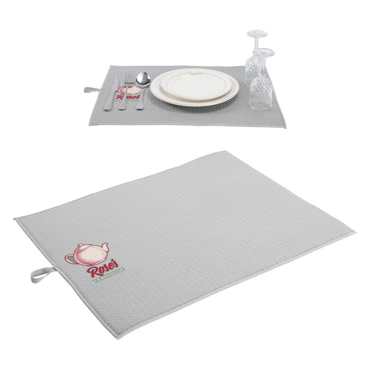 Custom logo Saloon 20" x 15" Dish Drying Mat