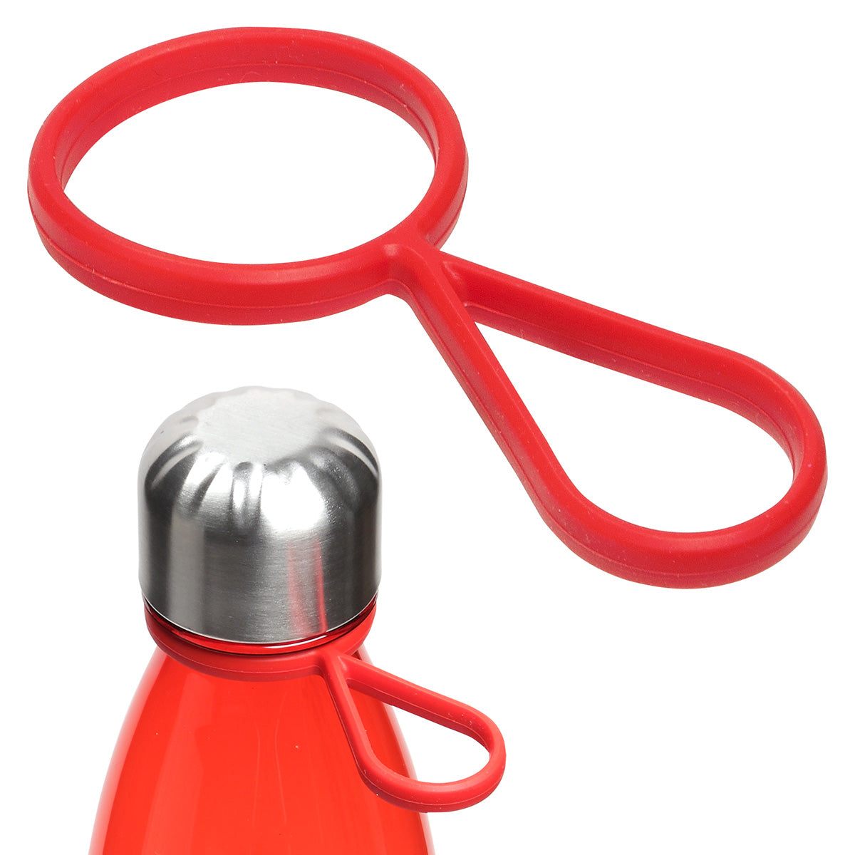 Custom logo Stow 'N Go Silicone Bottle Ring