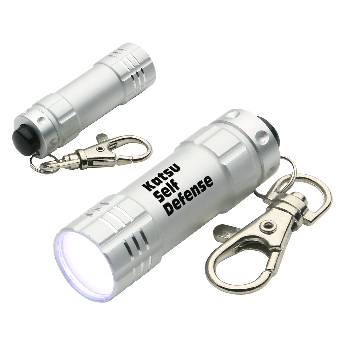 Custom logo Bright Shine LED Key Chain