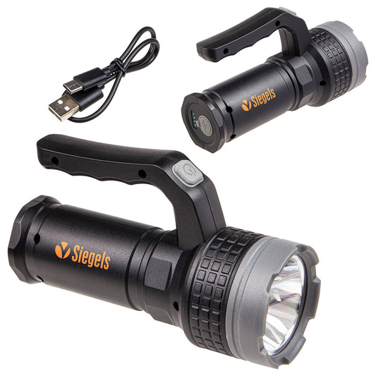 Custom logo Lyra Rechargeable COB Worklight + LED Flashlight
