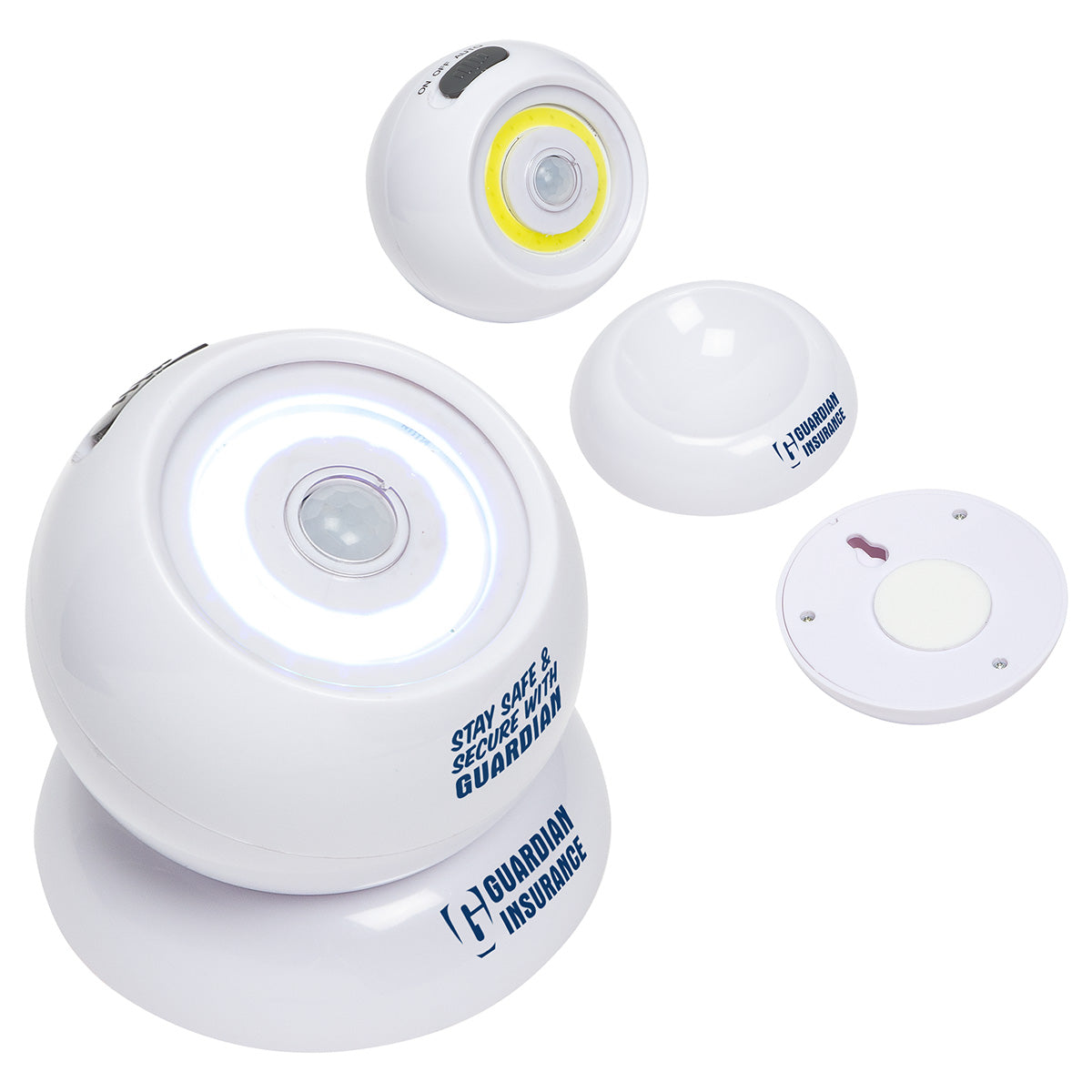 Custom logo Orbit Swivel Beacon with Motion Detector