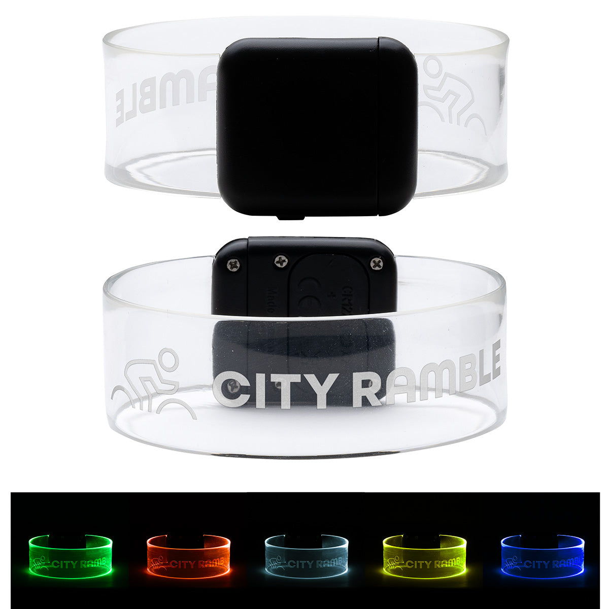 Custom logo Pixie Light-Up Wristband
