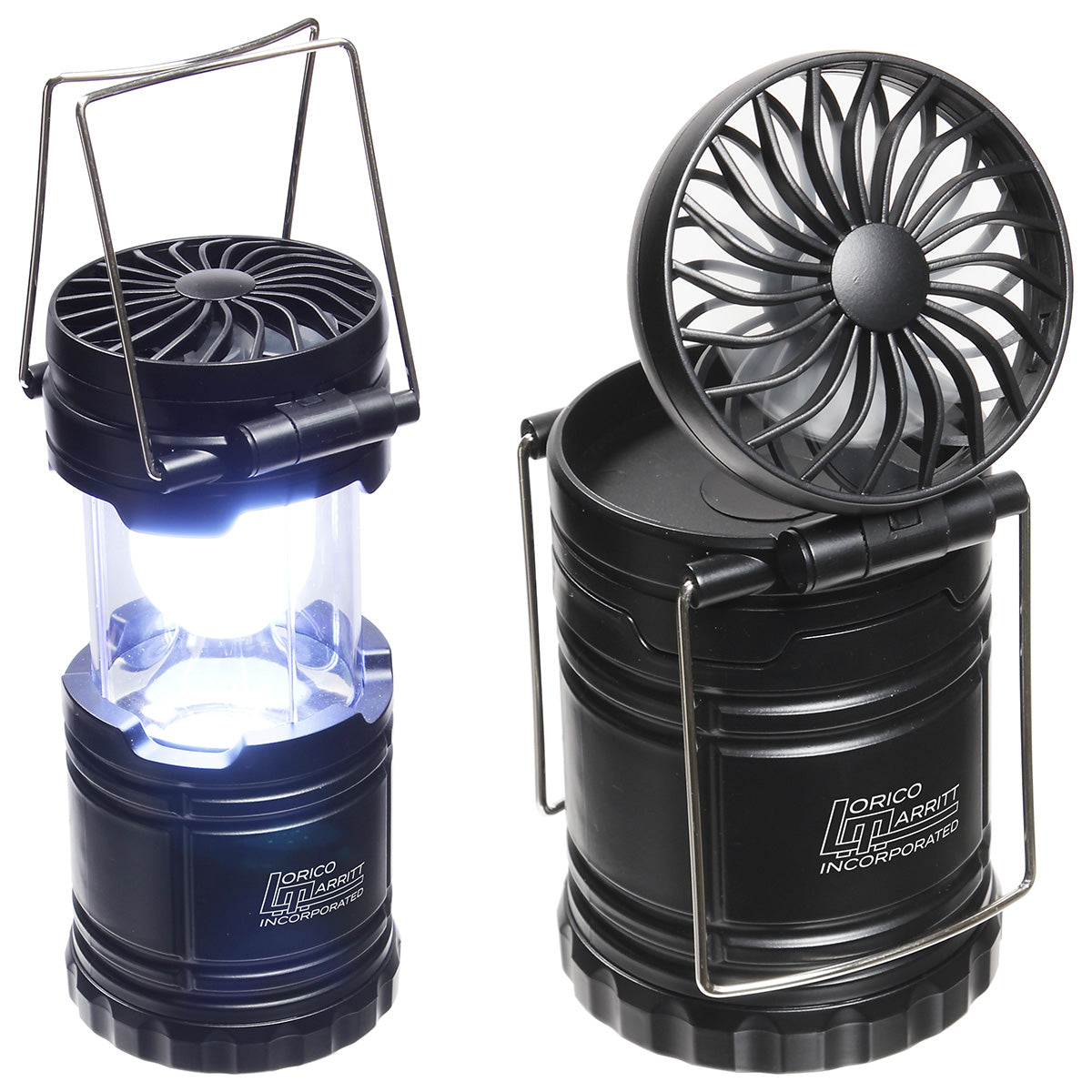 Custom logo Retro Lantern with Fan