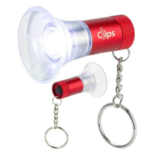 Custom logo Spider LED Aluminum + Silicone Keylight