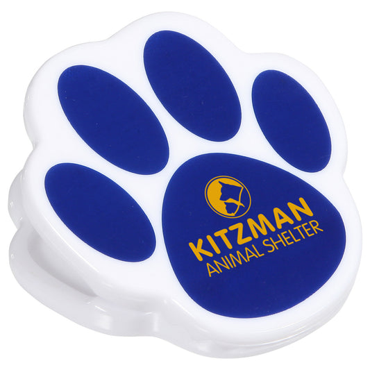 Custom logo Pet Paw Power Clip