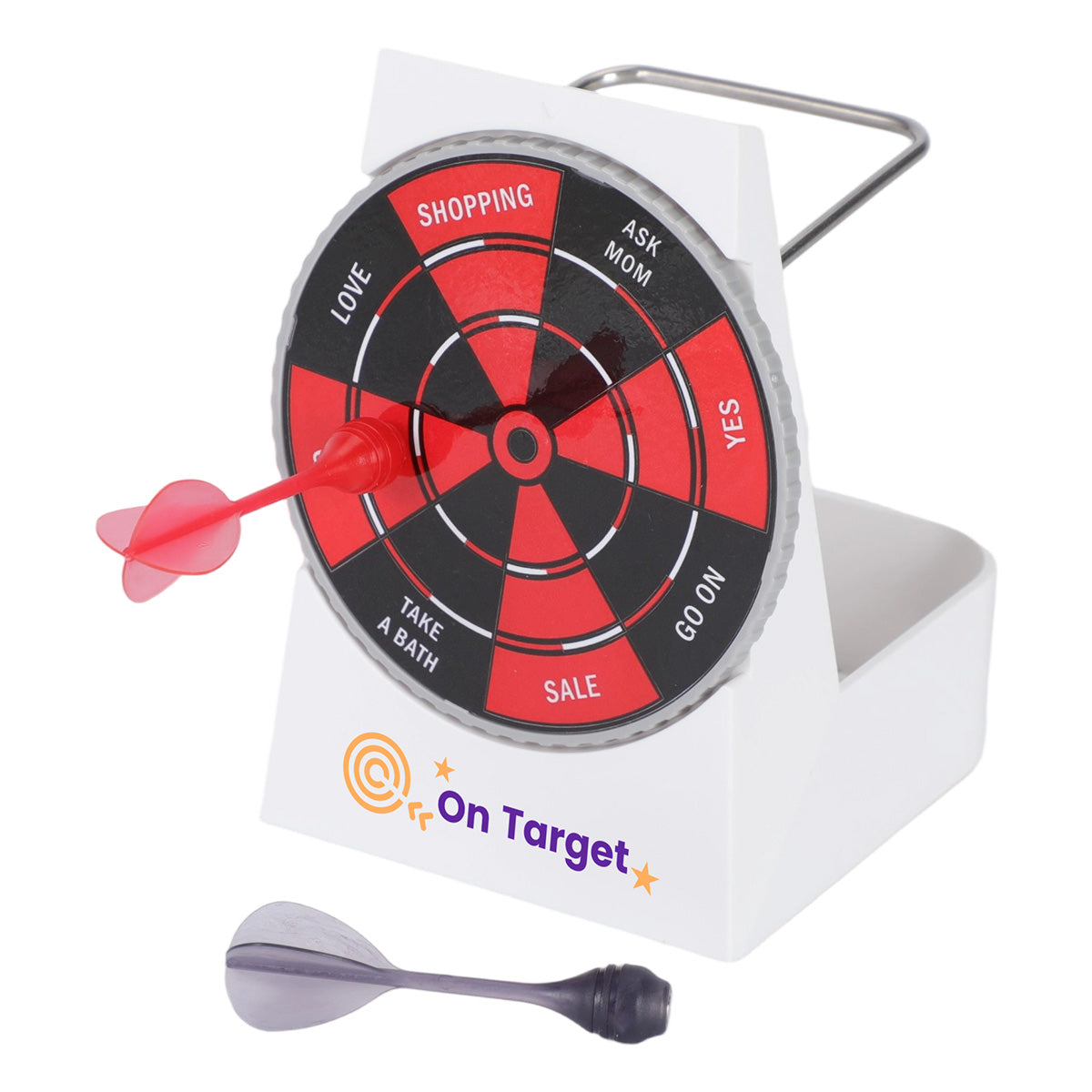 Custom logo Bullseye Dart Game & Pen Holder