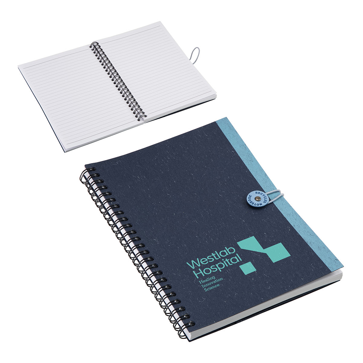 Centrum Spiral Notebook With Elastic Closure
