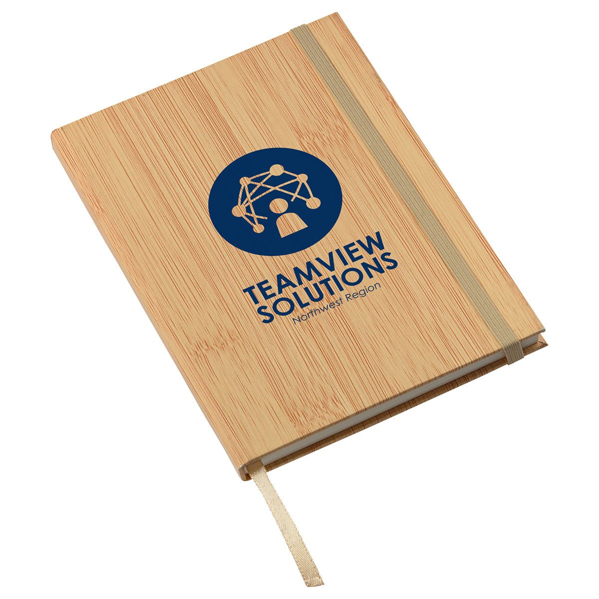 Custom logo Grove Woodgrain Journal