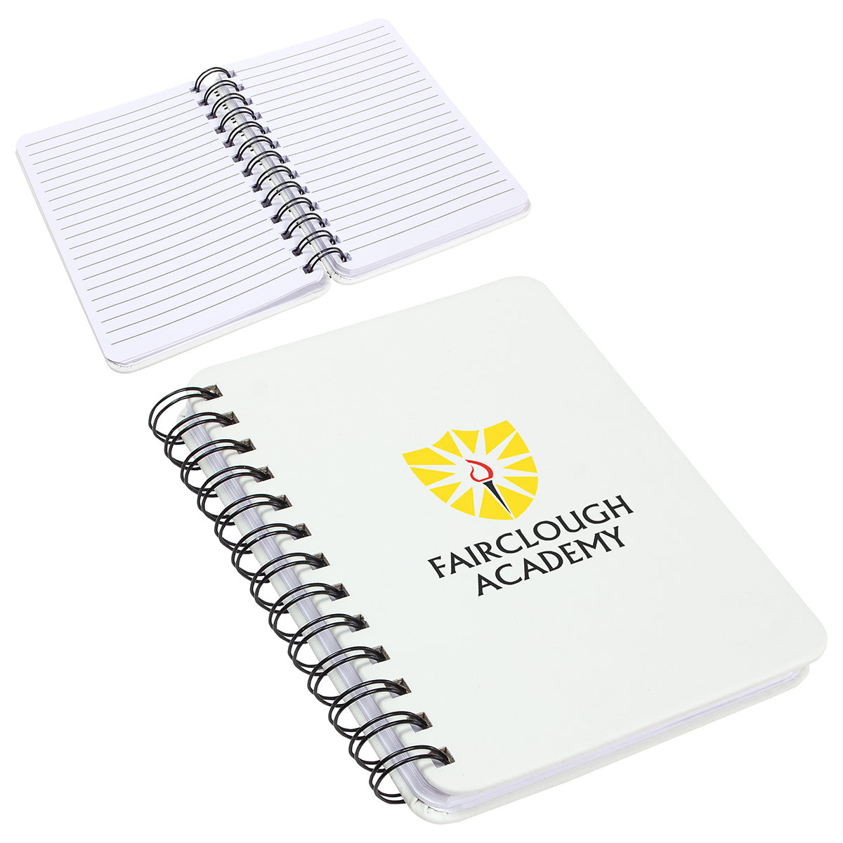 Custom logo Hefty Hardcover Notebook