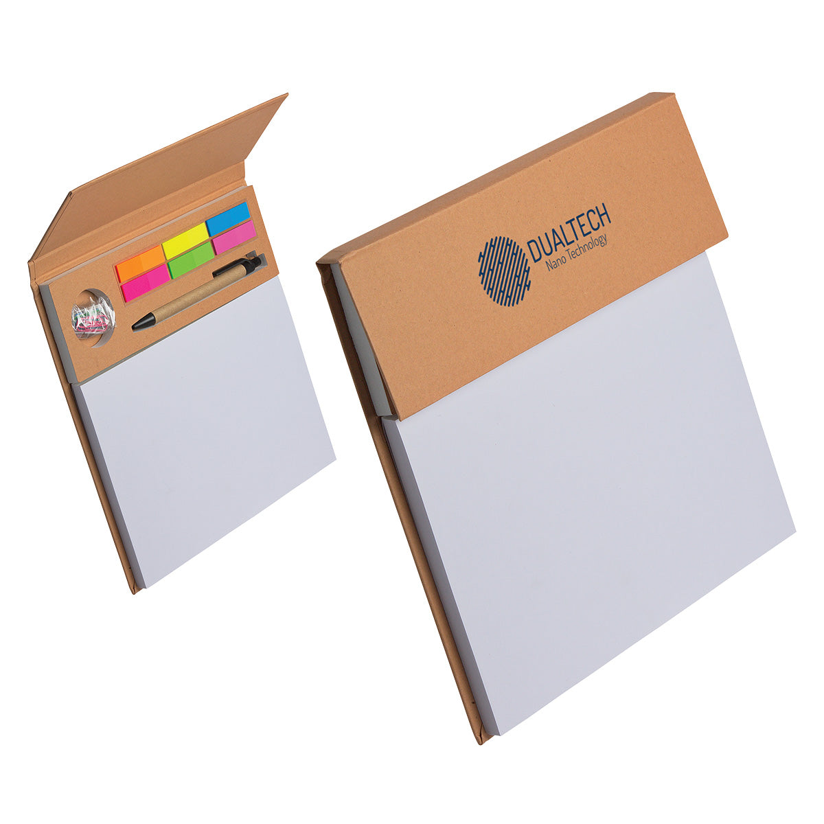 Custom logo Jot 'N Plot FSC® Eco-Friendly Organizer Notebook