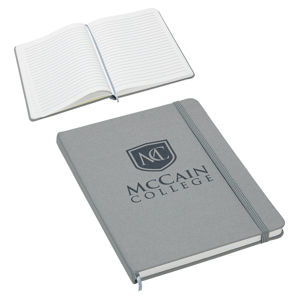 Custom logo Reprise RPET Textured Journal With Amazing Stone Paper