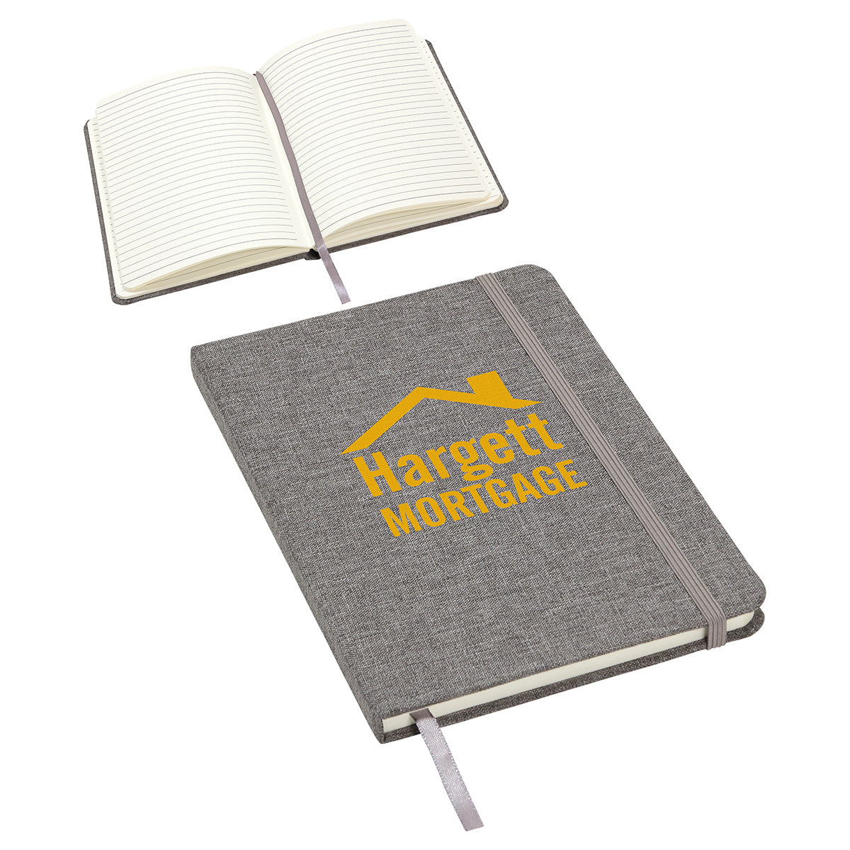 Custom logo Revue RPET Textured Journal