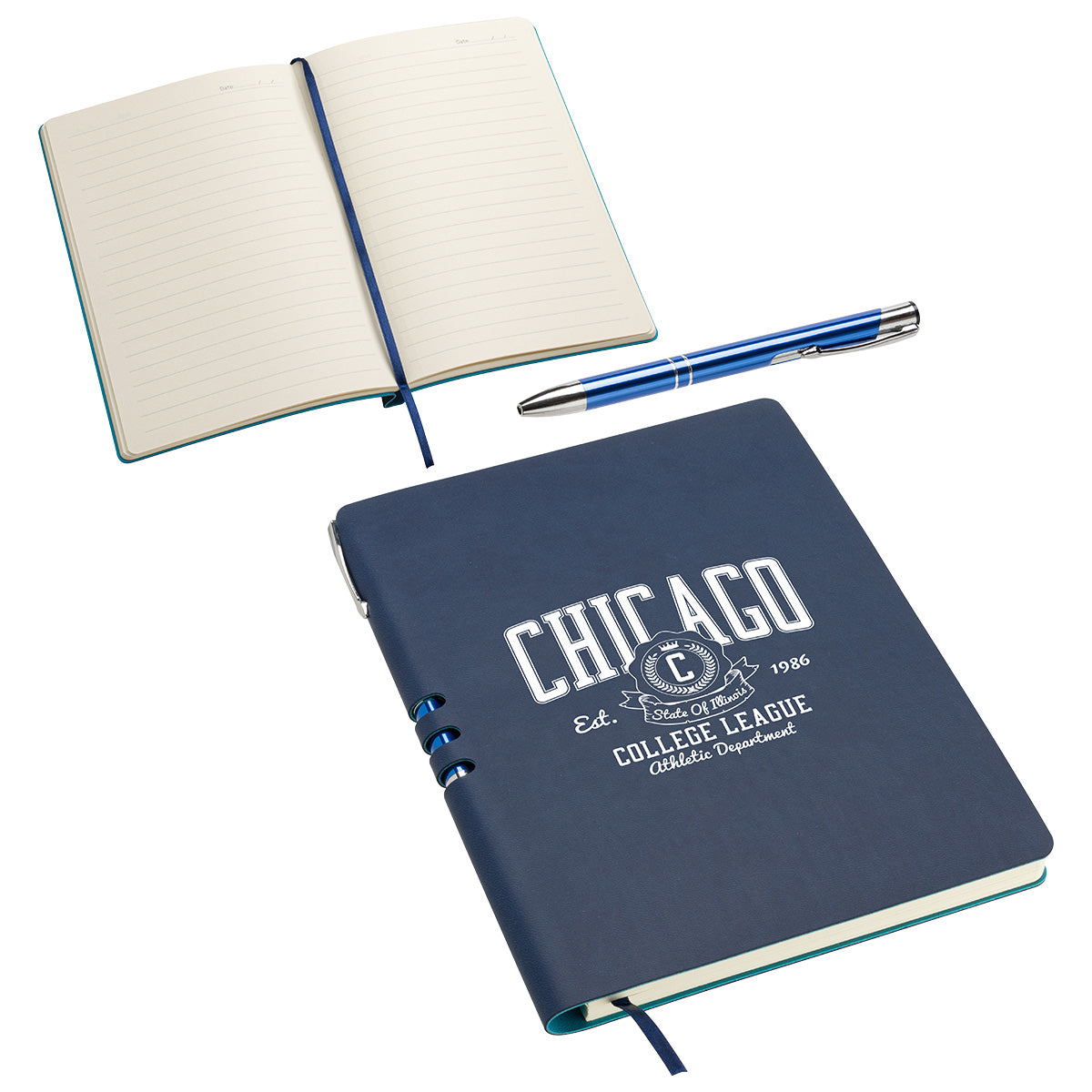 Custom logo Seminar Soft-Cover Journal with Pen