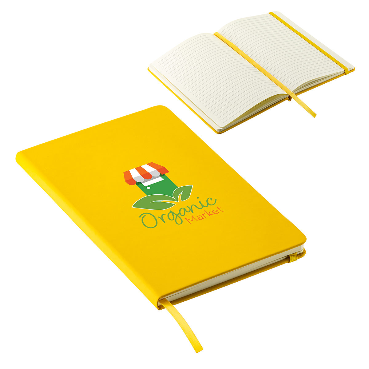 Custom logo Splash Hardcover Journal