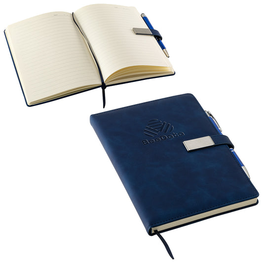 Custom logo Thesis Hardcover Journal with Magnetic Closure & Pen