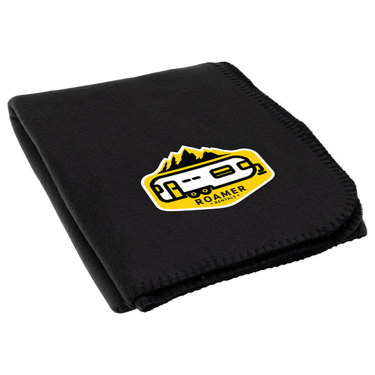 Custom logo Pinnacle RPET Polar Fleece Blanket