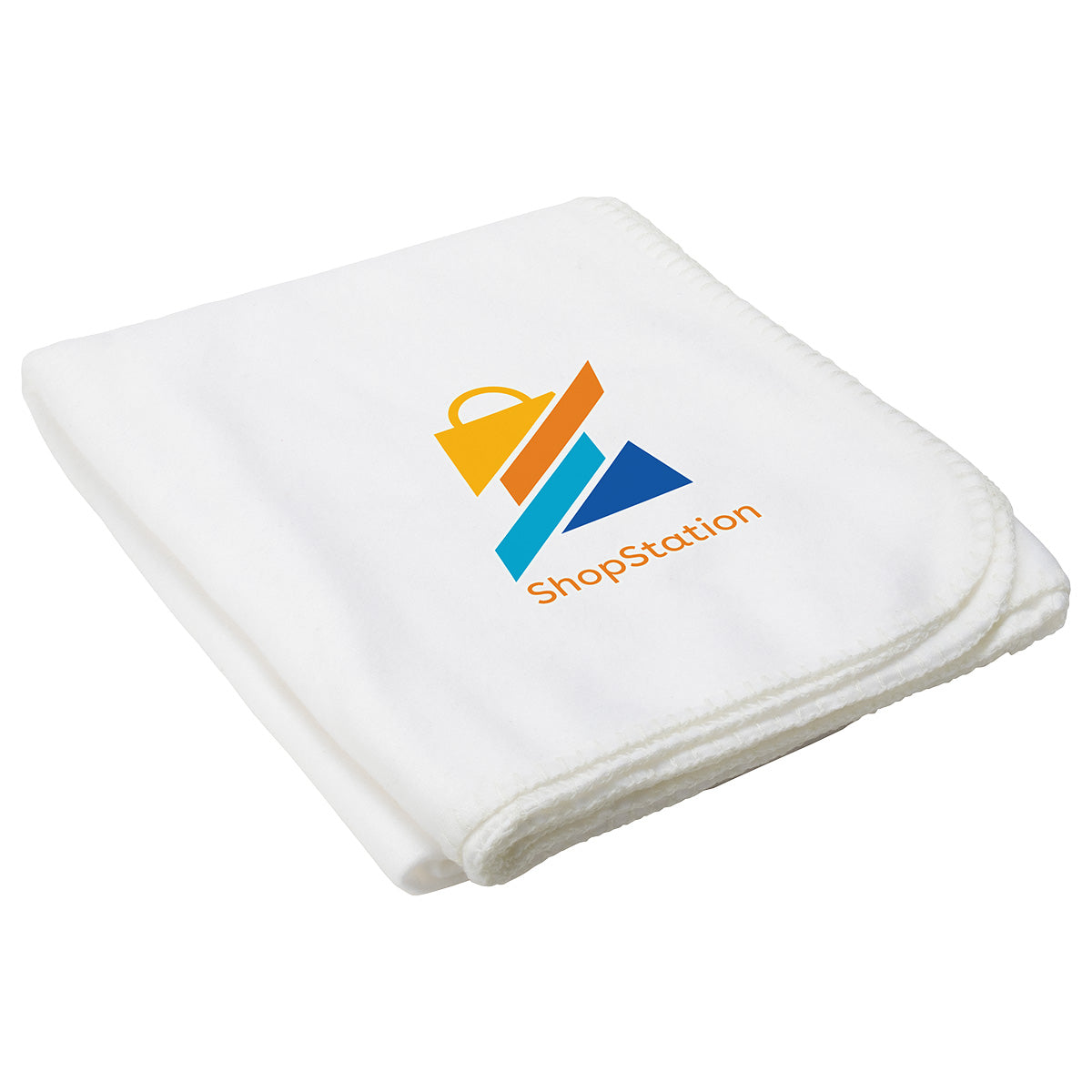 Custom logo Pinnacle RPET Polar Fleece Blanket