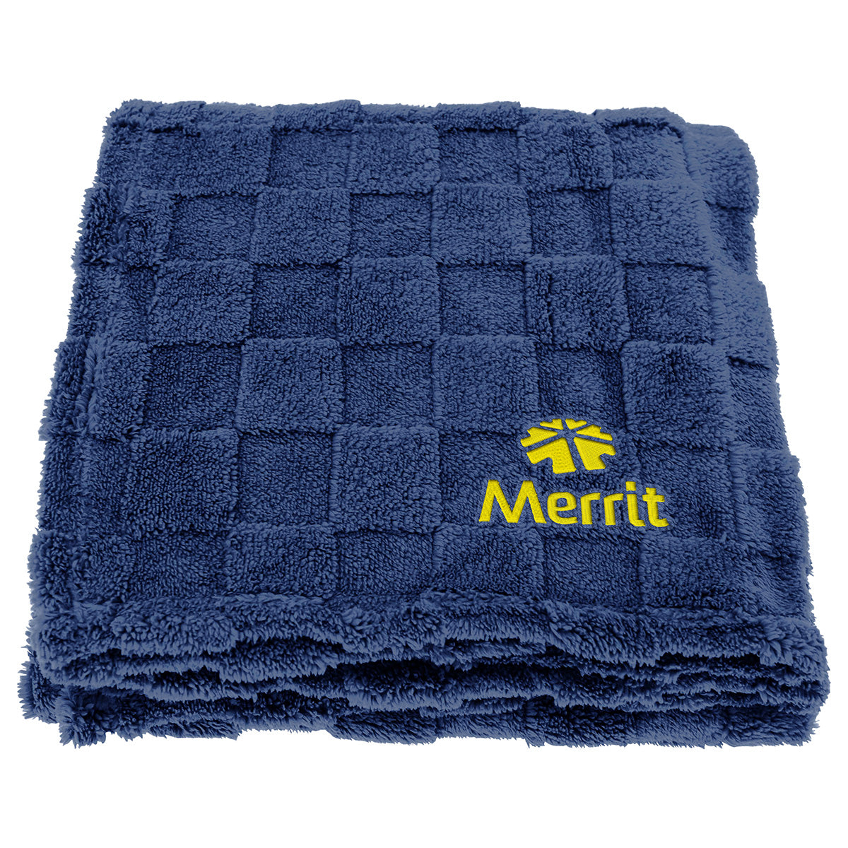 Riviera Soft-Plush Checkerboard Blanket