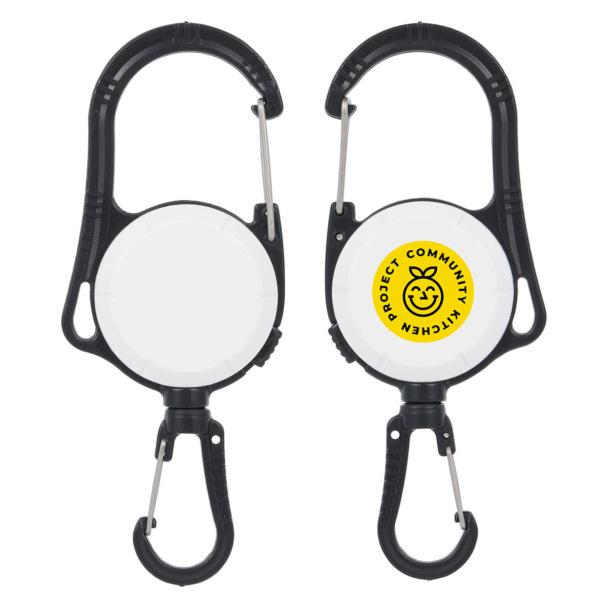 Waypoint Retractable & Lockable Dual Carabiner