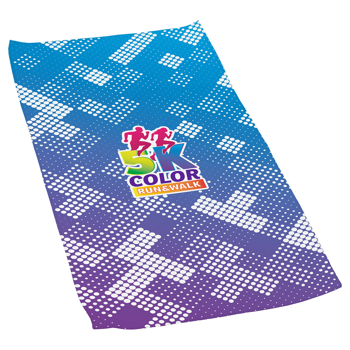 Custom logo Big League 15" x 30" Microfiber Sports Towel- Full-Color