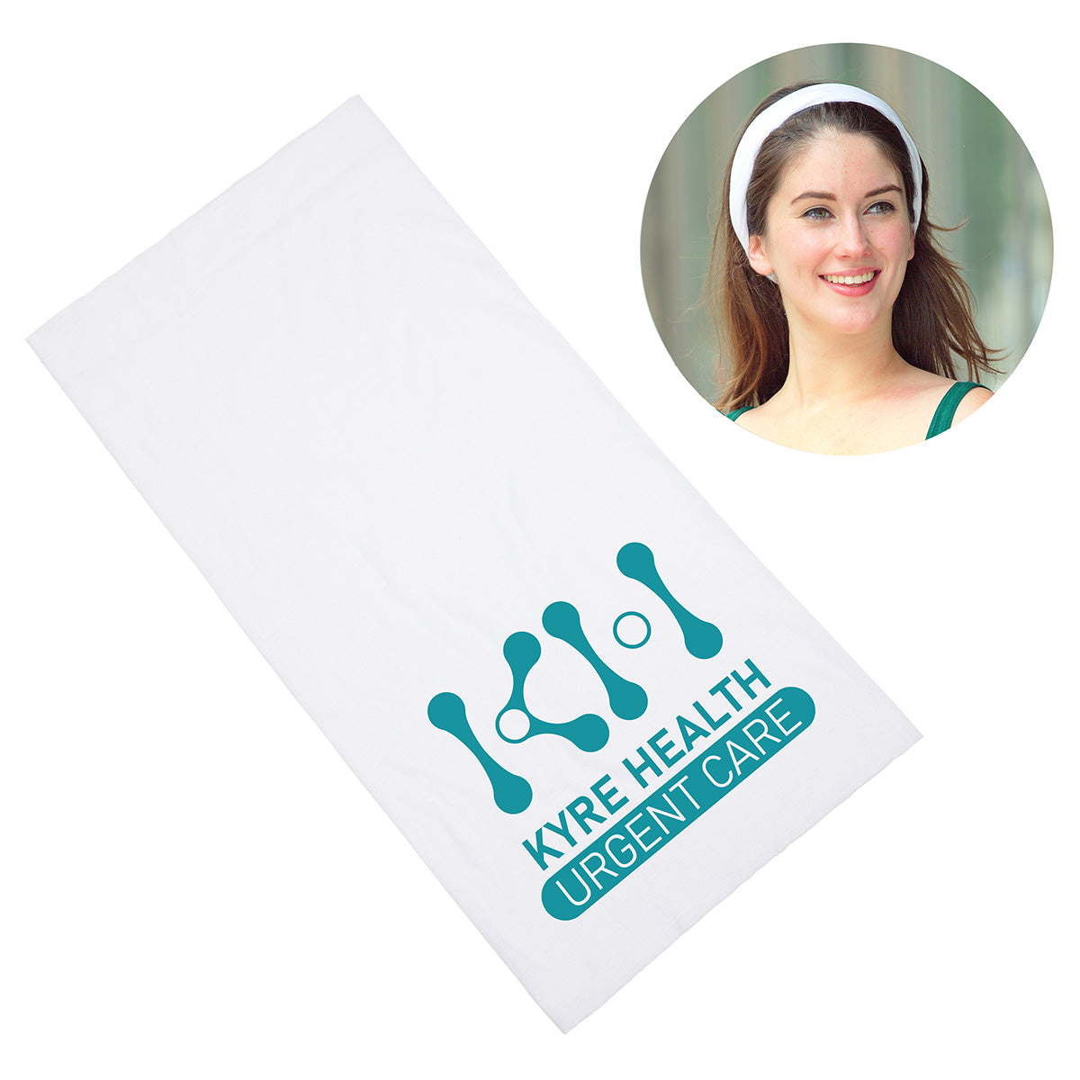 Custom logo One-Color Printed Huggle