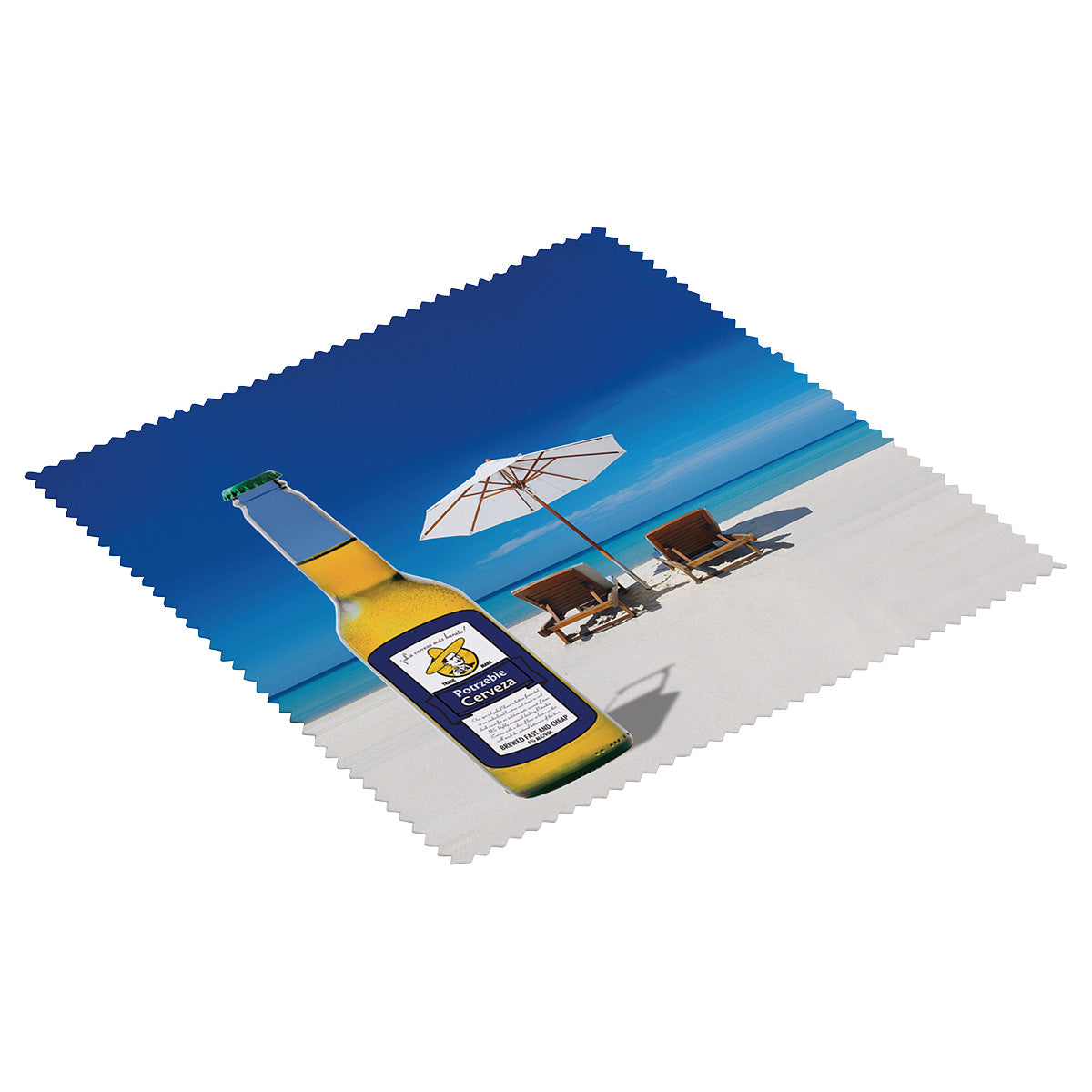 Premium 6" x 6" Microfiber Cloth- Full-Color