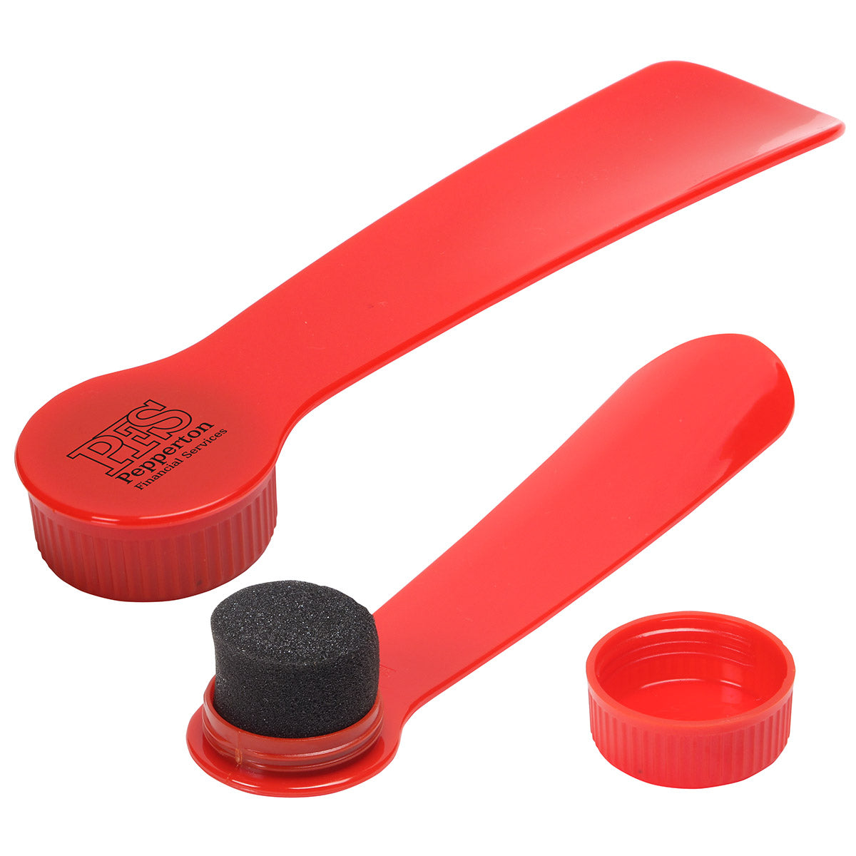 Custom logo 3-In-1 Shoe Gadget- Shine, Brush & Horn