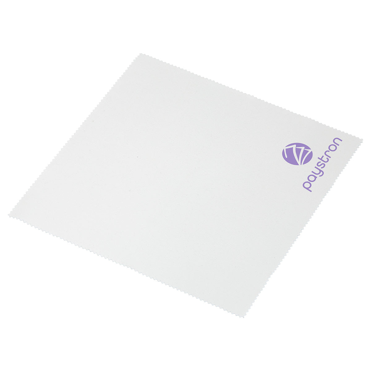 Custom logo Suede 10" x 10" Microfiber Cleaning Cloth- 1-Color