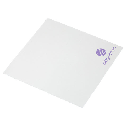 Custom logo Suede 10" x 10" Microfiber Cleaning Cloth- 1-Color