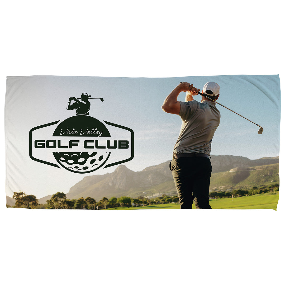 Custom logo ULTRA 23.5" x 47" Premium Sports Towel