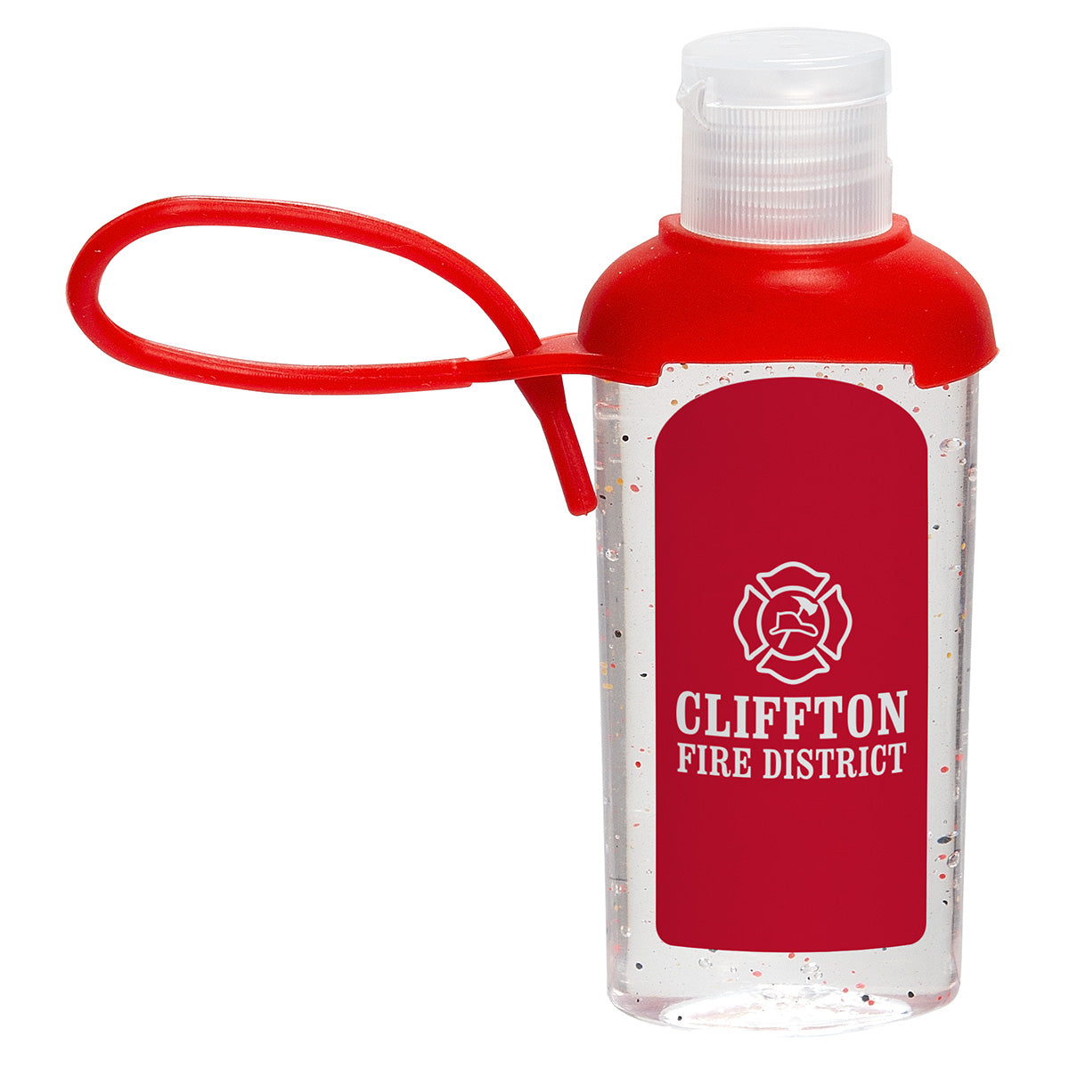 Custom logo Caddy Strap 2 oz Hand Sanitizer