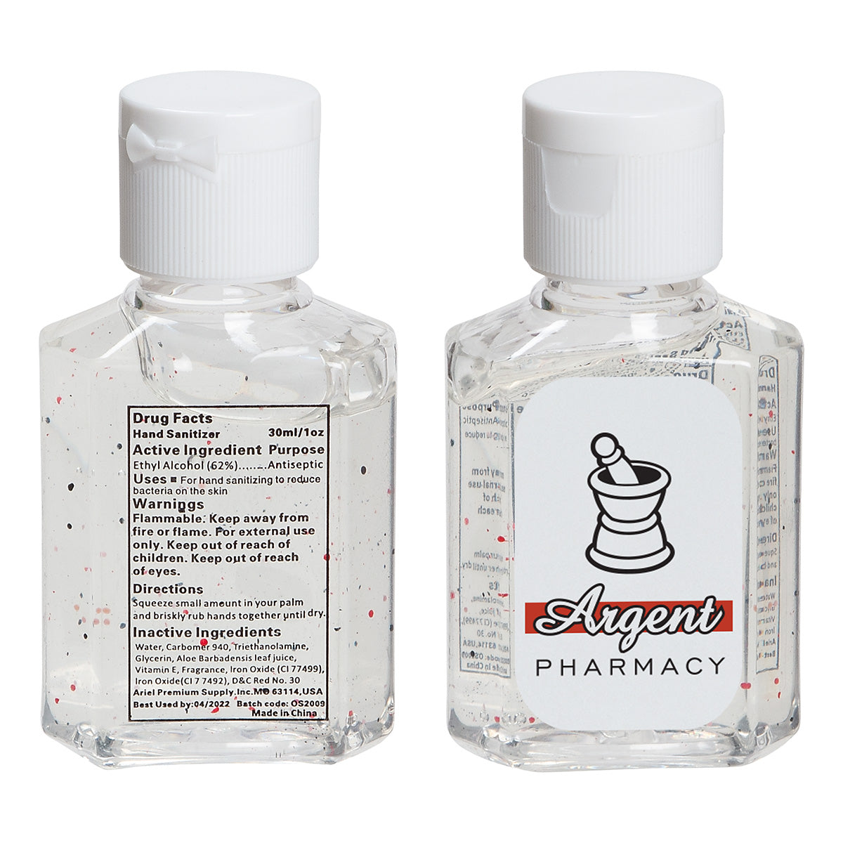 Custom logo 1 oz Moisture Bead Hand Sanitizer