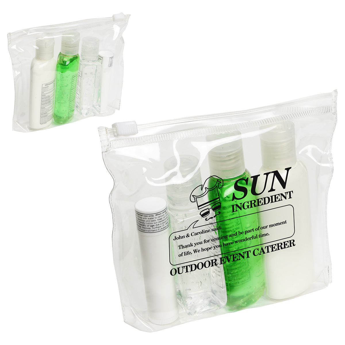 Custom logo No-Burn Outdoor Kit