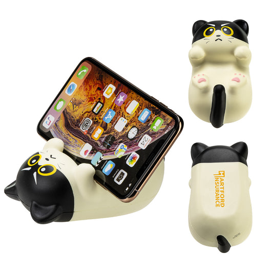 Custom logo Kute Kitty - Siberian Cat Stress Reliever & Phone Holder