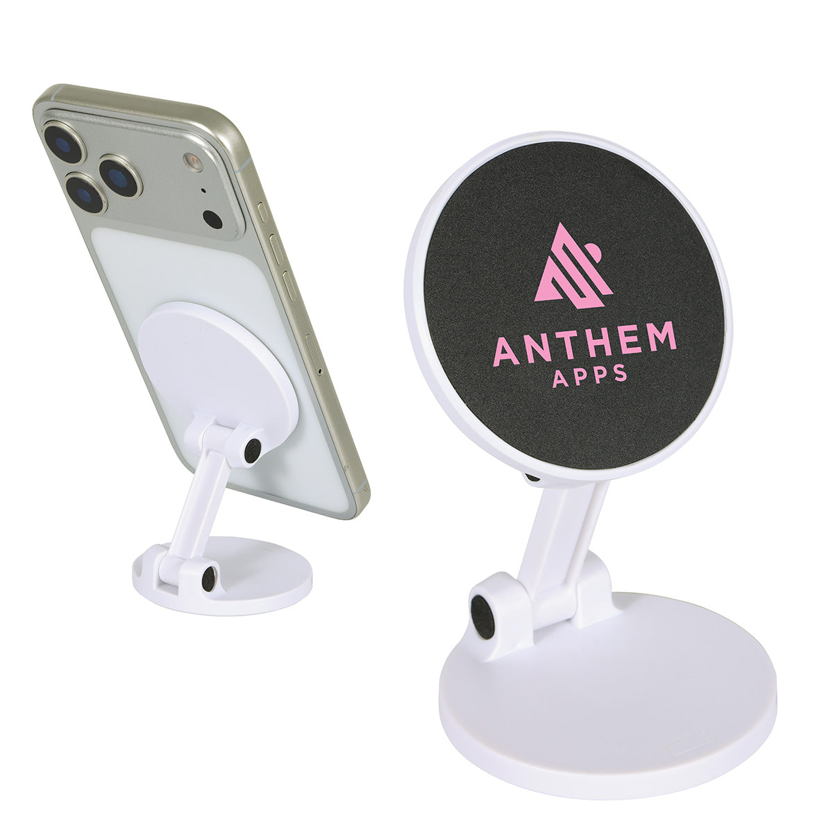 Pillar Magnetic Collapsible Phone Stand with Magnetic Base